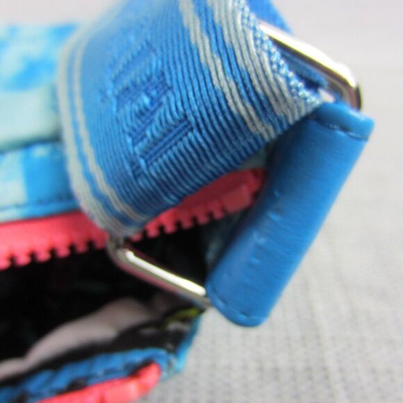 LULULEMON Ivivva Bag Blue Tie Dye Zip Crossbody Purse Hobo Sling Messenger - Picture 16 of 16